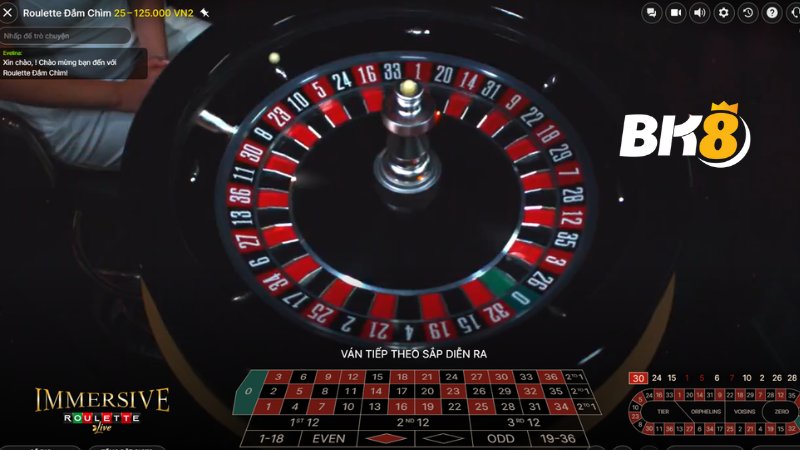 Game bài Roulette - Chơi bàn quay chuẩn Châu Âu tại BK8 2 Các loại cược và tỷ lệ trả thưởng tương ứng