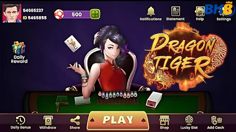 Game bài Rồng Hổ BK8 – Thử thách gây cấn kịch tính từng giây