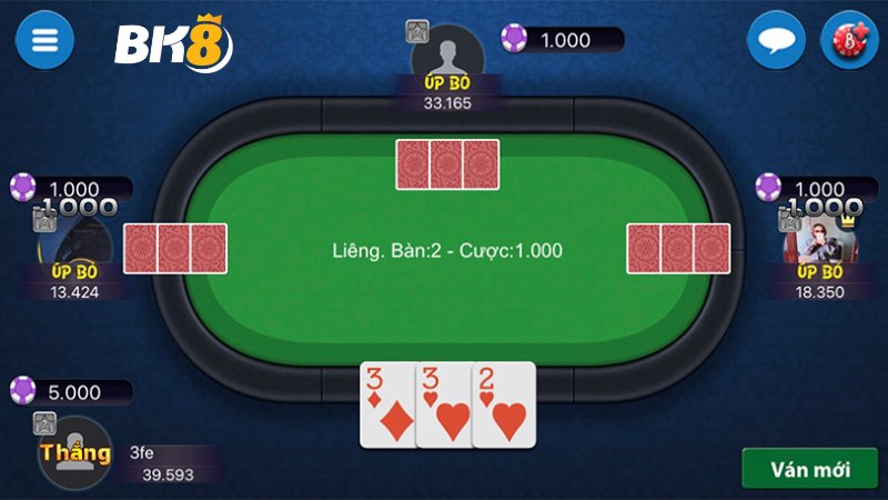 Luật chơi game bài Liêng BK8 và bí kíp cược hiệu quả nhất 1 Giới thiệu game bài Liêng tại BK8