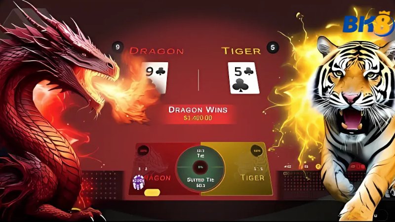 Game bài Rồng Hổ BK8 - Thử thách gây cấn kịch tính từng giây 2 Tỷ lệ trả thưởng các cửa cược của Rồng Hổ